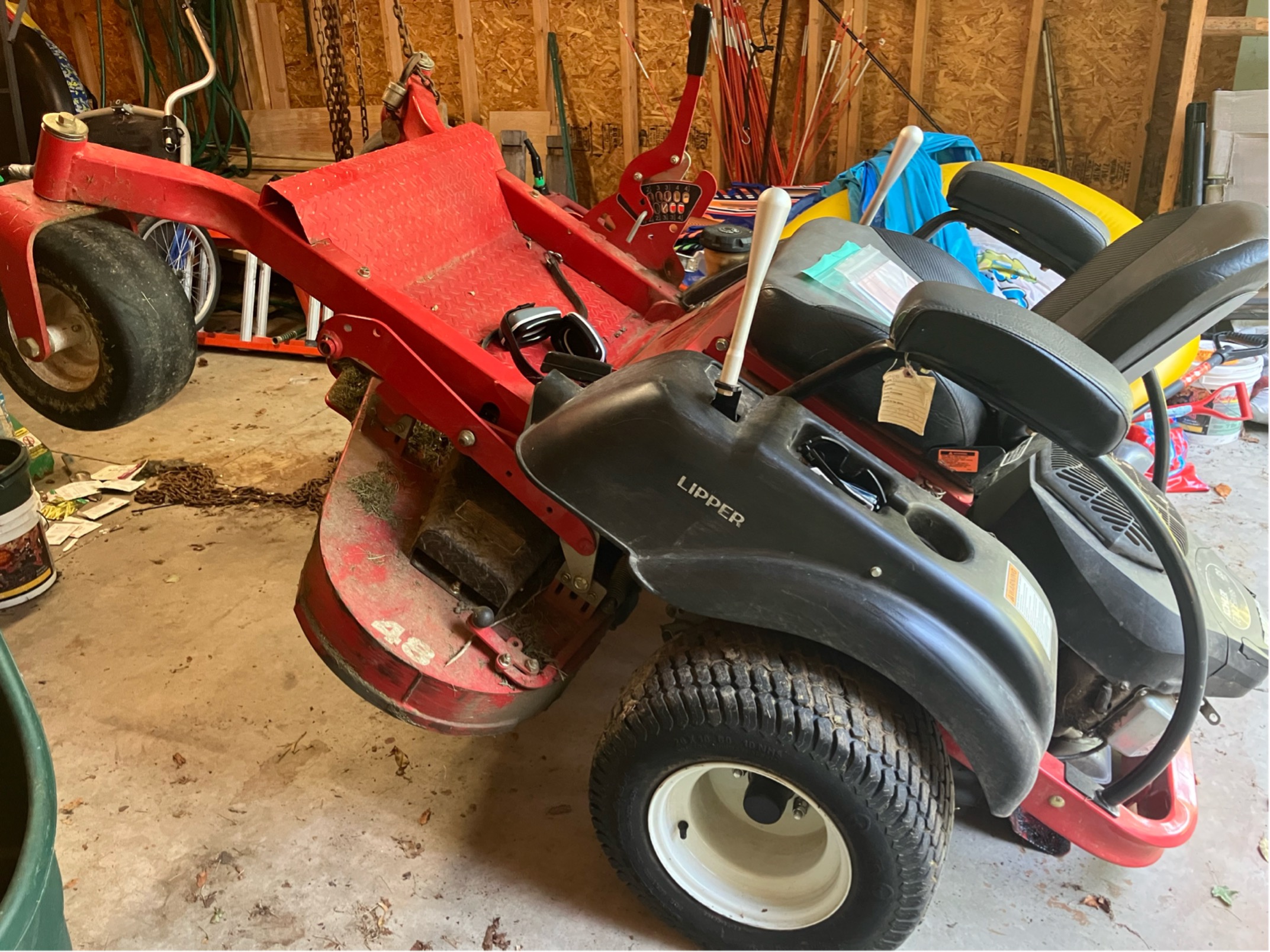 Mobile mower repair service